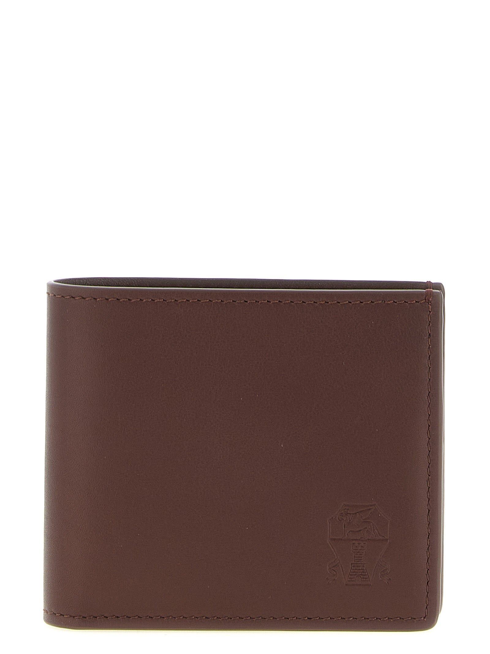 Brunello Cucinelli Brown Calfskin Wallet