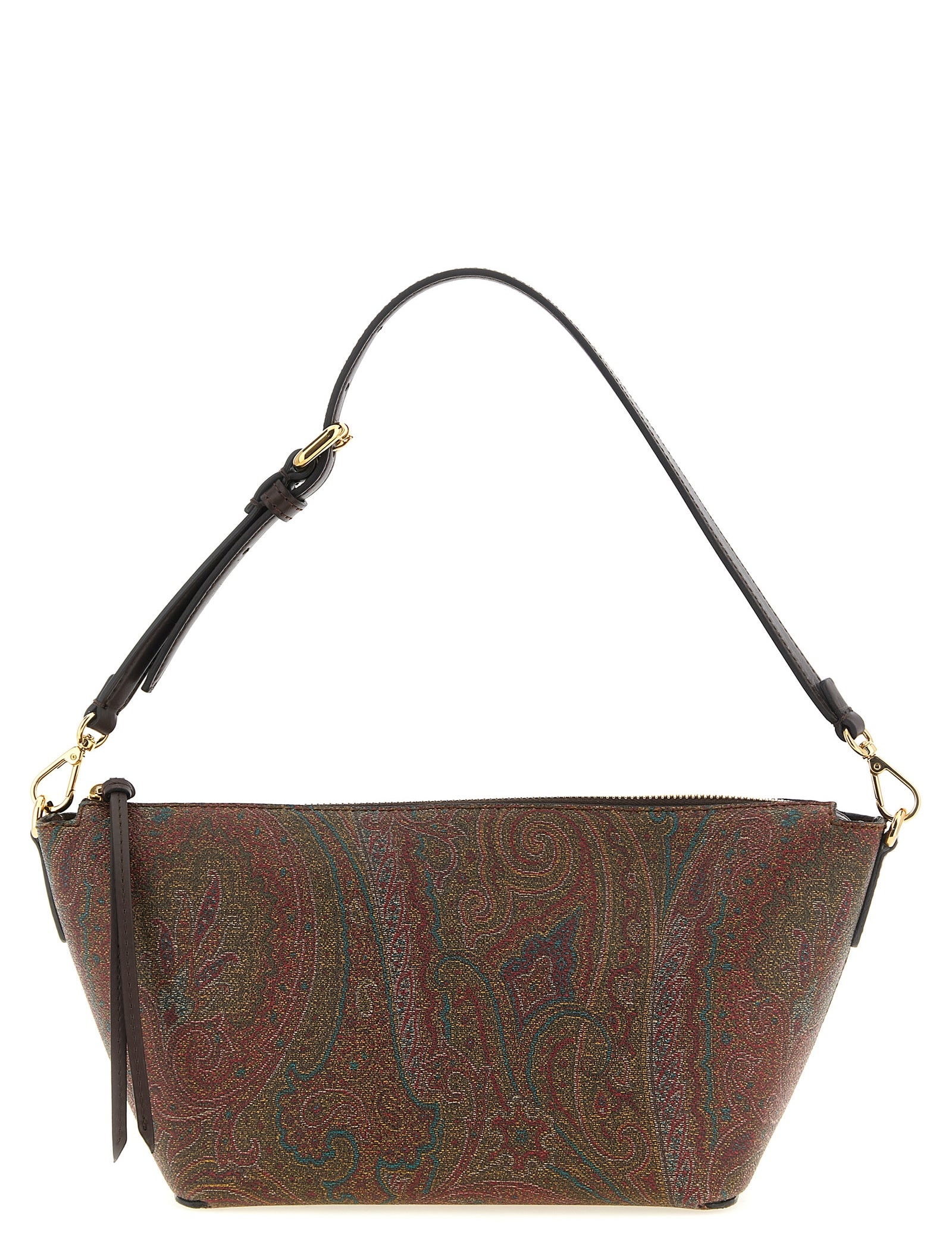 Etro Brown Cotton Crossbody Bag