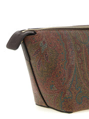 Etro Brown Cotton Crossbody Bag