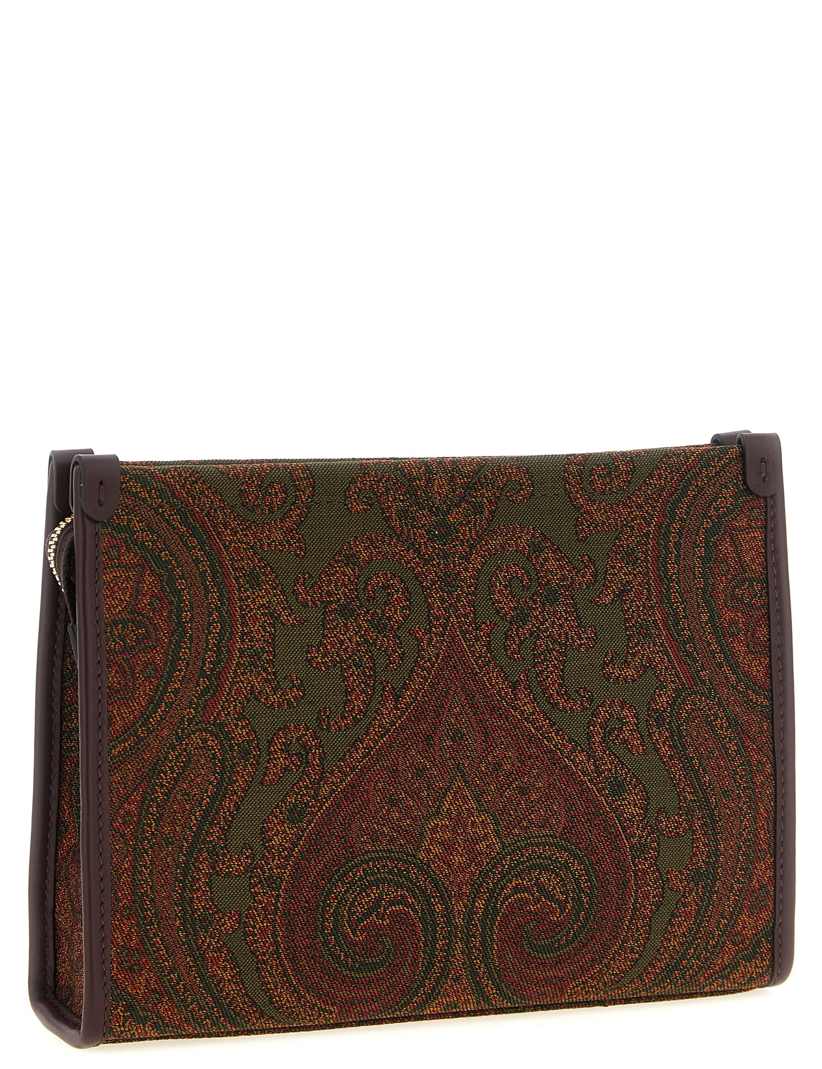 Etro Multicolor Polyester Clutch Bag