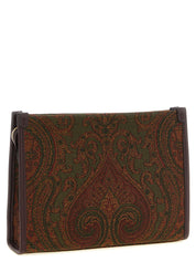 Etro Multicolor Polyester Clutch Bag