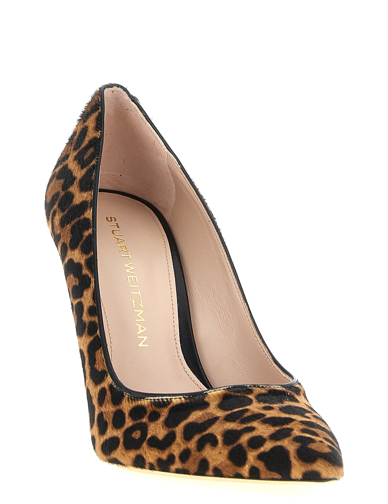 Stuart Weitzman Multicolor Calfskin High Heel Pumps