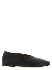 Marsell Black Calfskin Ballet Flats