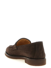 Brunello Cucinelli Brown Calfskin Loafers