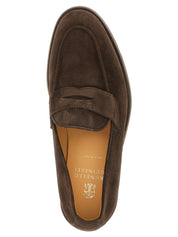 Brunello Cucinelli Brown Calfskin Loafers