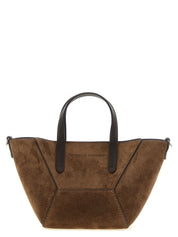 Brunello Cucinelli Brown Suede Mini Handbag