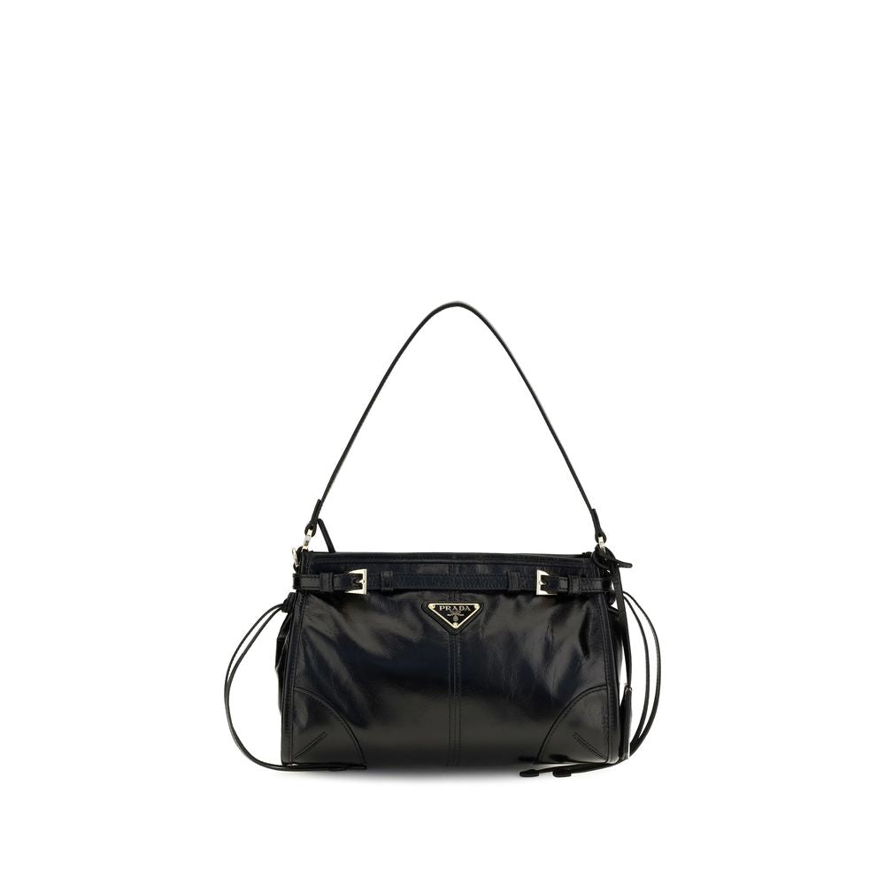 Prada Black Calf Leather Handbag
