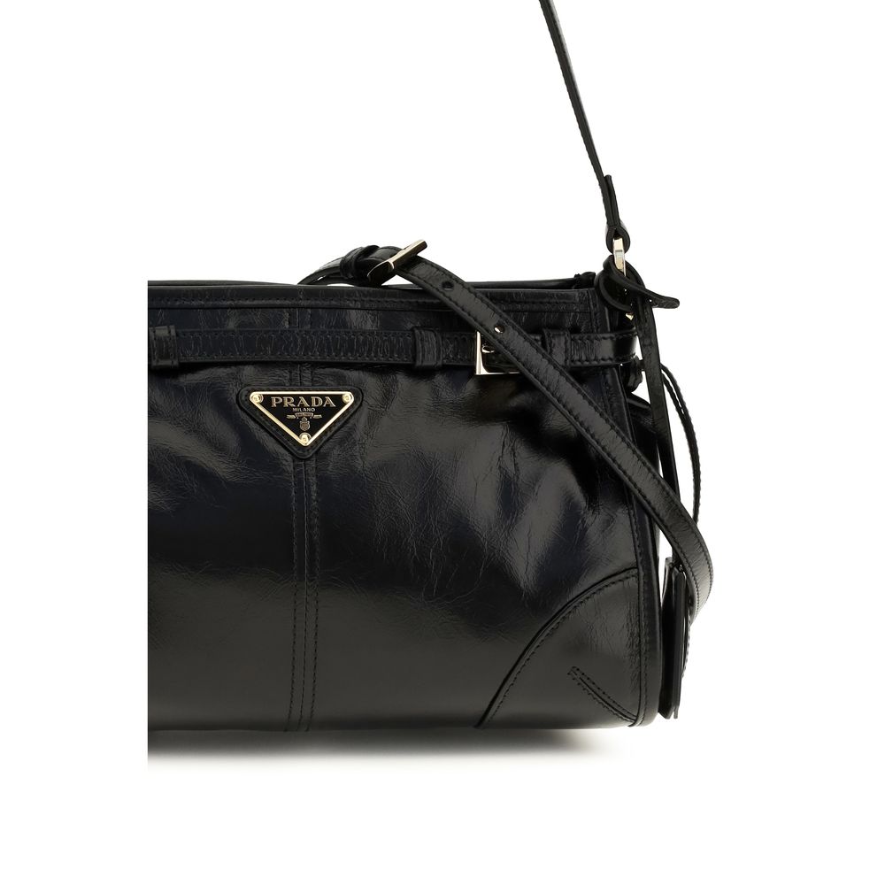 Prada Black Calf Leather Handbag