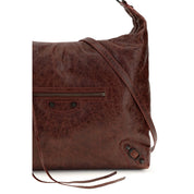 Balenciaga Bordeaux Lambskin Shoulder Bag