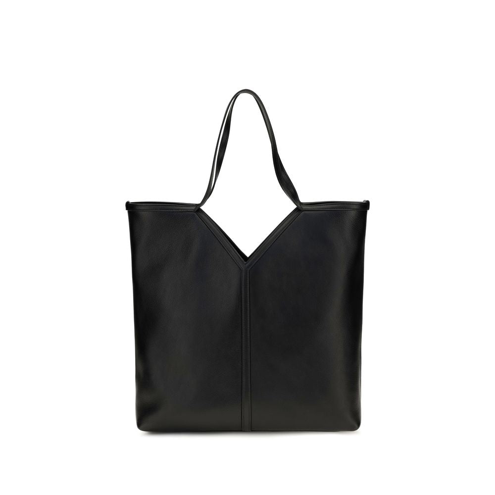 Saint Laurent Black Calf Leather Shoulder Bag