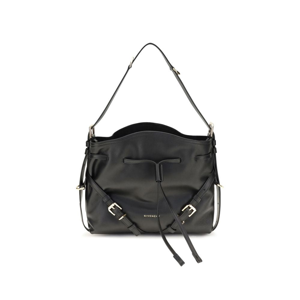 Givenchy Black Calf Leather Bucket Bag