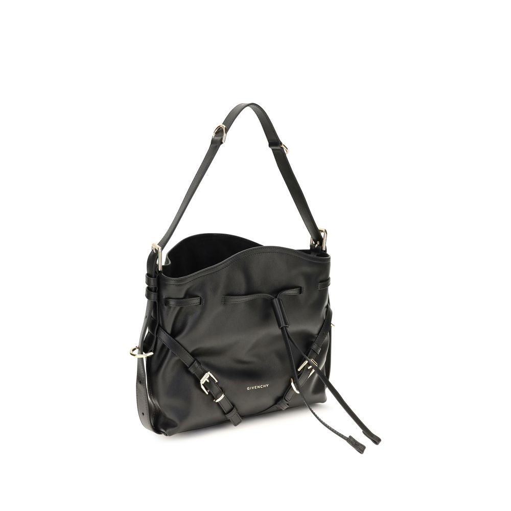 Givenchy Black Calf Leather Bucket Bag