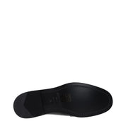 Jimmy Choo Black Leather Loafers