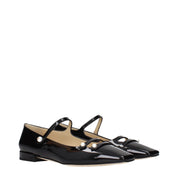 Jimmy Choo Black Patent Leather Ballet Flats
