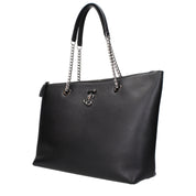Jimmy Choo Black Leather Shoulder Bag