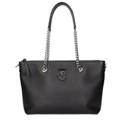 Jimmy Choo Black Leather Shoulder Bag