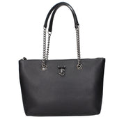 Jimmy Choo Black Leather Shoulder Bag
