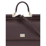 Bordeaux Calf Leather Bos Taurus Handbag