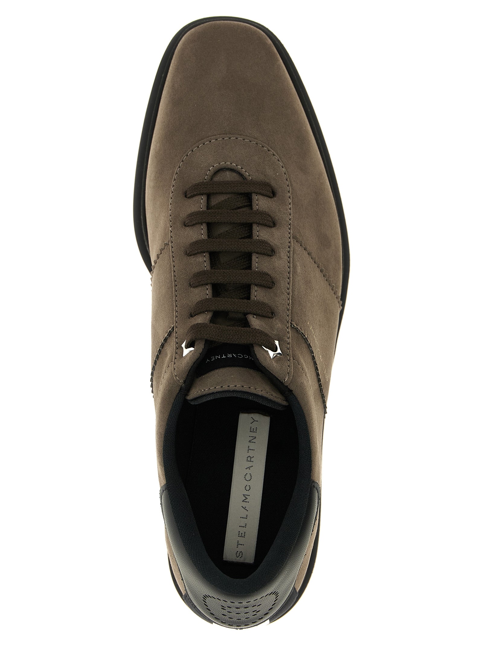 Stella McCartney Gray Alter Suede Platform Sneakers