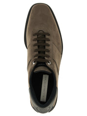 Stella McCartney Gray Alter Suede Platform Sneakers