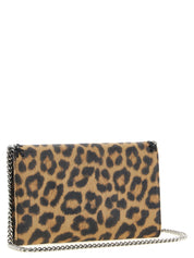 Stella McCartney Brown Polyester Clutch Bag