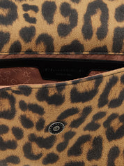 Stella McCartney Brown Polyester Clutch Bag