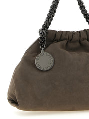 Stella McCartney Gray Alter Suede Crossbody Bag
