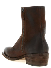 Marsèll Brown Calfskin Ankle Boots