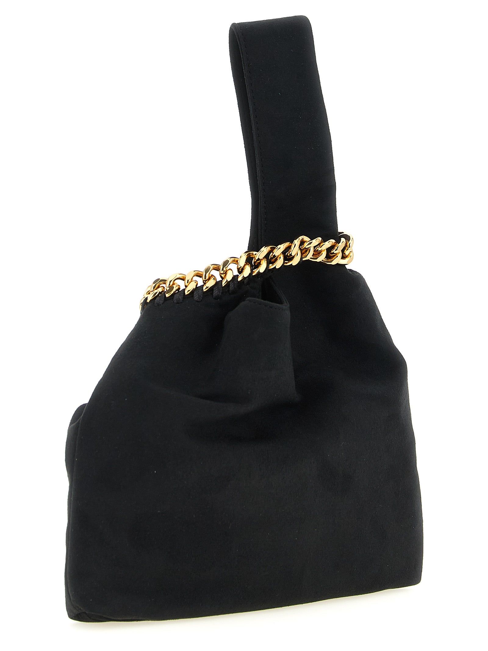 Stella McCartney Black Microfiber Handbag