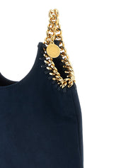 Stella McCartney Blue Alter Suede Wrist Bag