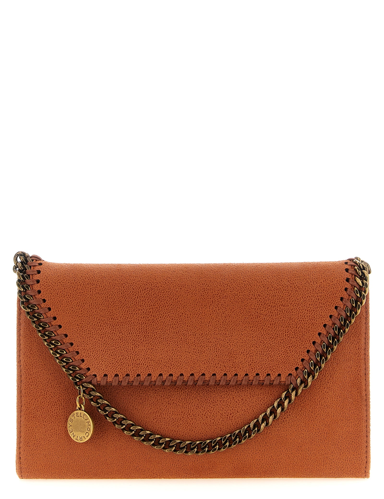 Stella McCartney Orange Eco Shaggy Deer Crossbody Bag