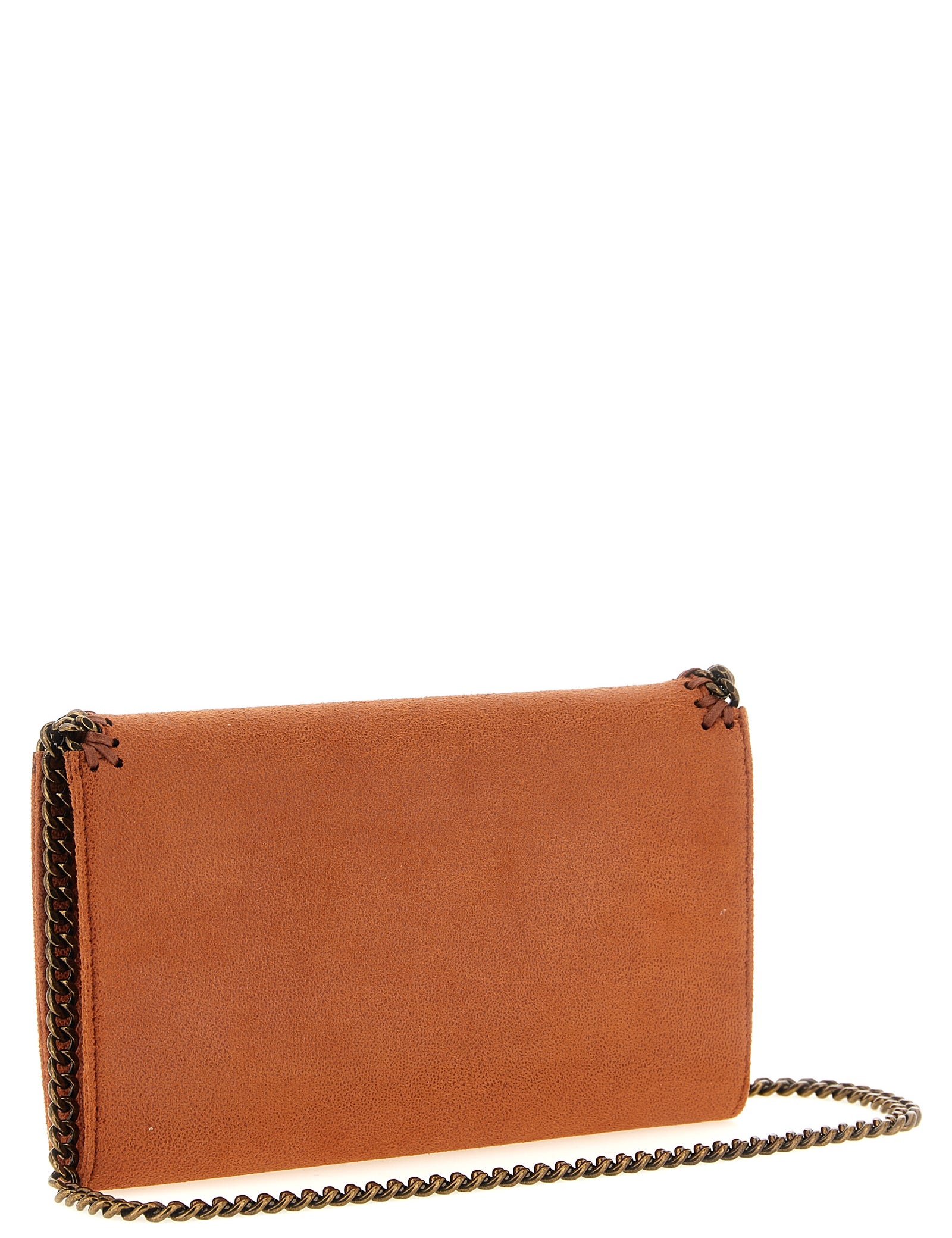Stella McCartney Orange Eco Shaggy Deer Crossbody Bag