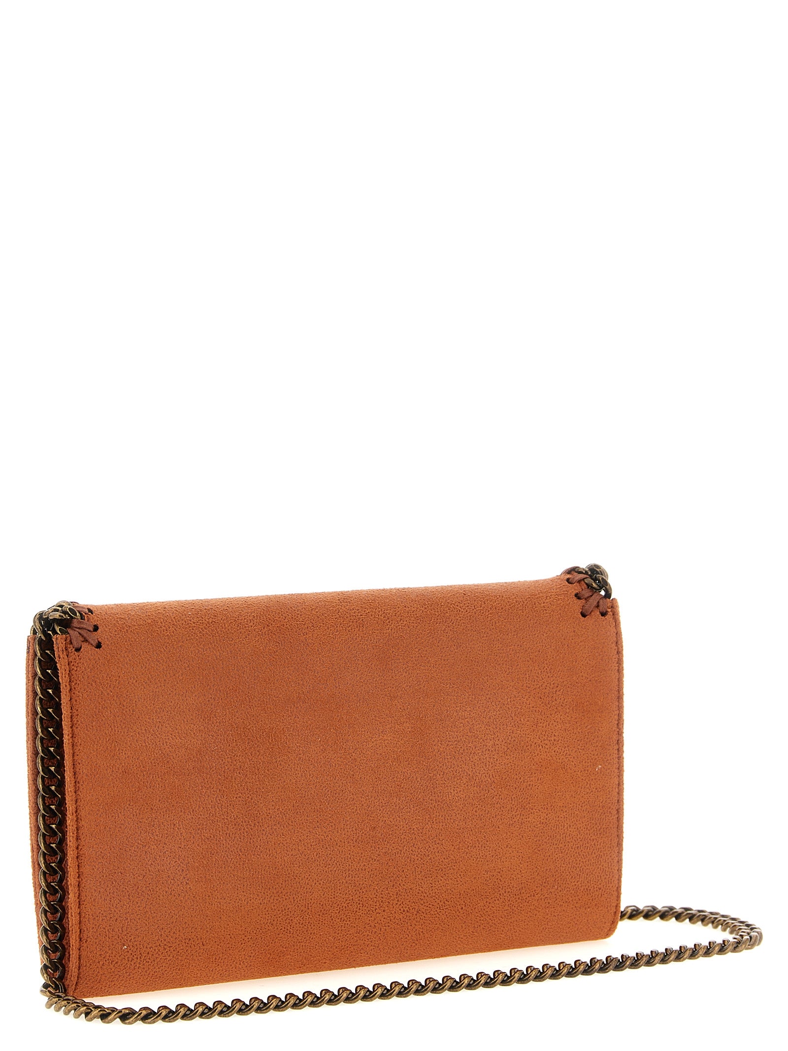 Stella McCartney Orange Eco Shaggy Deer Crossbody Bag