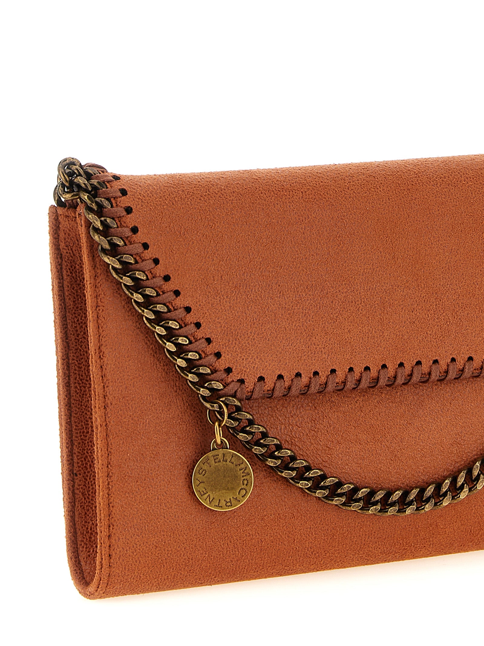 Stella McCartney Orange Eco Shaggy Deer Crossbody Bag