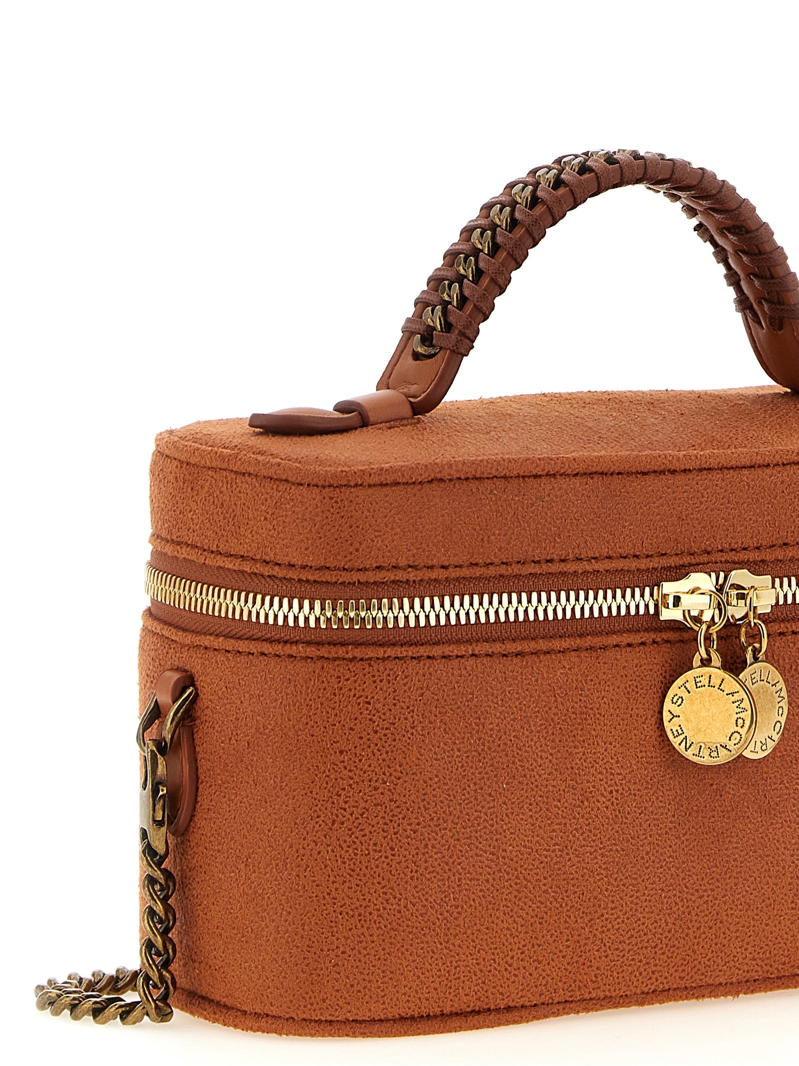 Stella McCartney Rust Eco Shaggy Deer Crossbody Bag