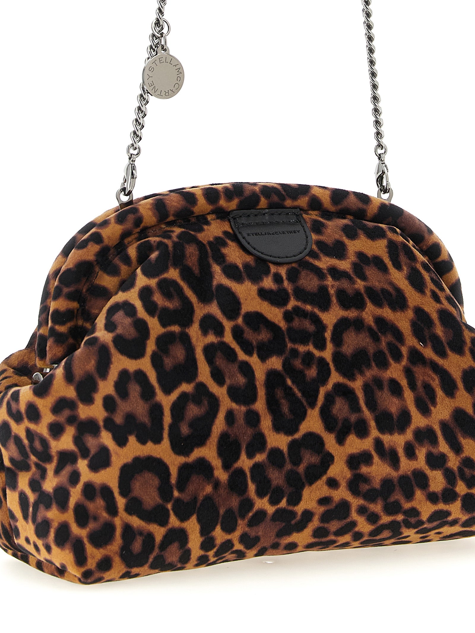 Stella McCartney Multicolor Velvet Clutch Bag