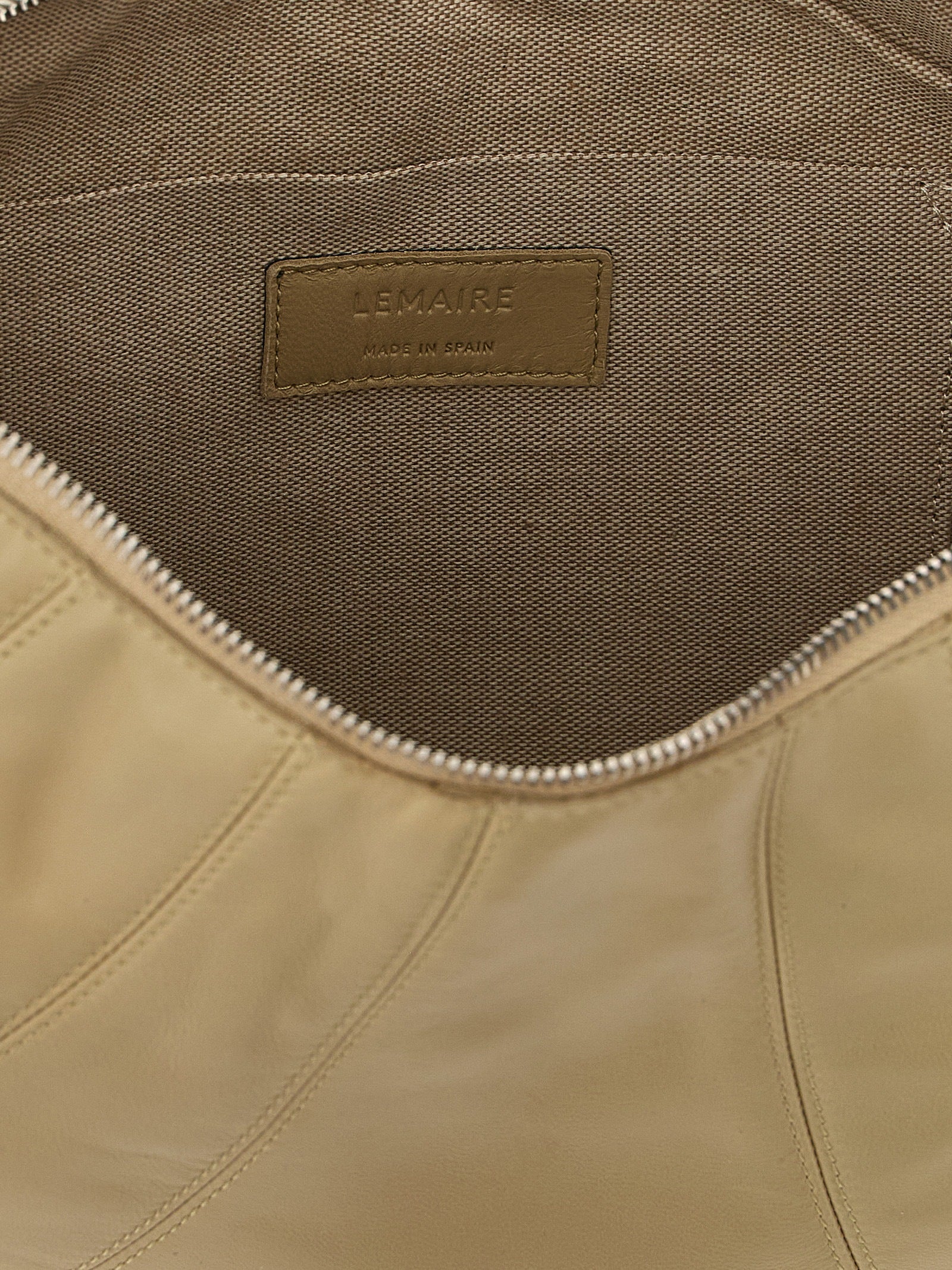 Lemaire Beige Sand Nappa Lambskin Shoulder Bag