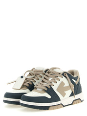 Off-White Multicolor Cowhide Low Top Sneakers
