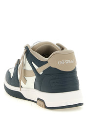 Off-White Multicolor Cowhide Low Top Sneakers