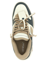 Off-White Multicolor Cowhide Low Top Sneakers
