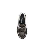 Prada Brown Calf Leather Loafers