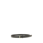 Prada Black Calf Leather Belt
