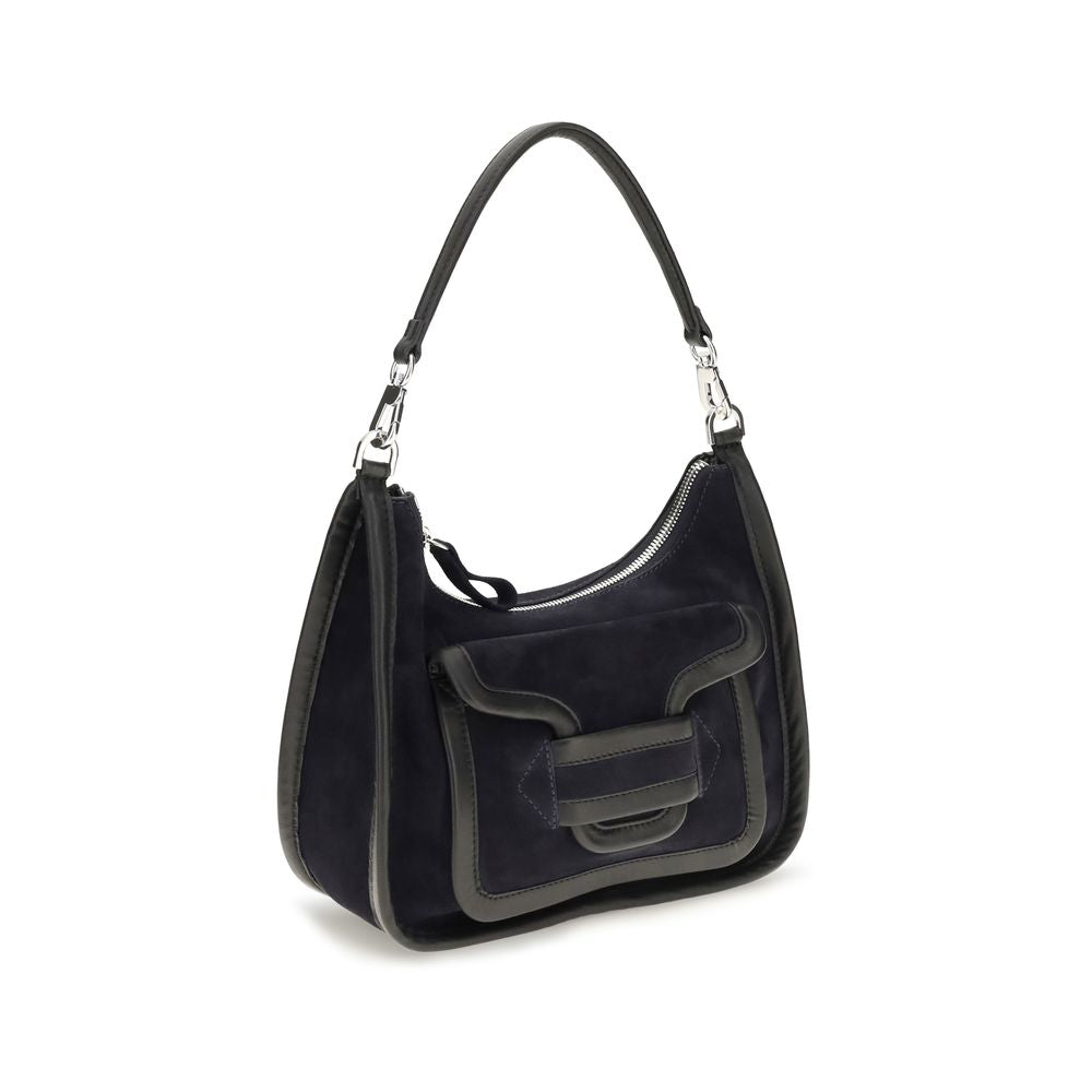 Pierre Hardy Black Calf Leather Shoulder Bag