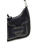 Pierre Hardy Black Calf Leather Shoulder Bag