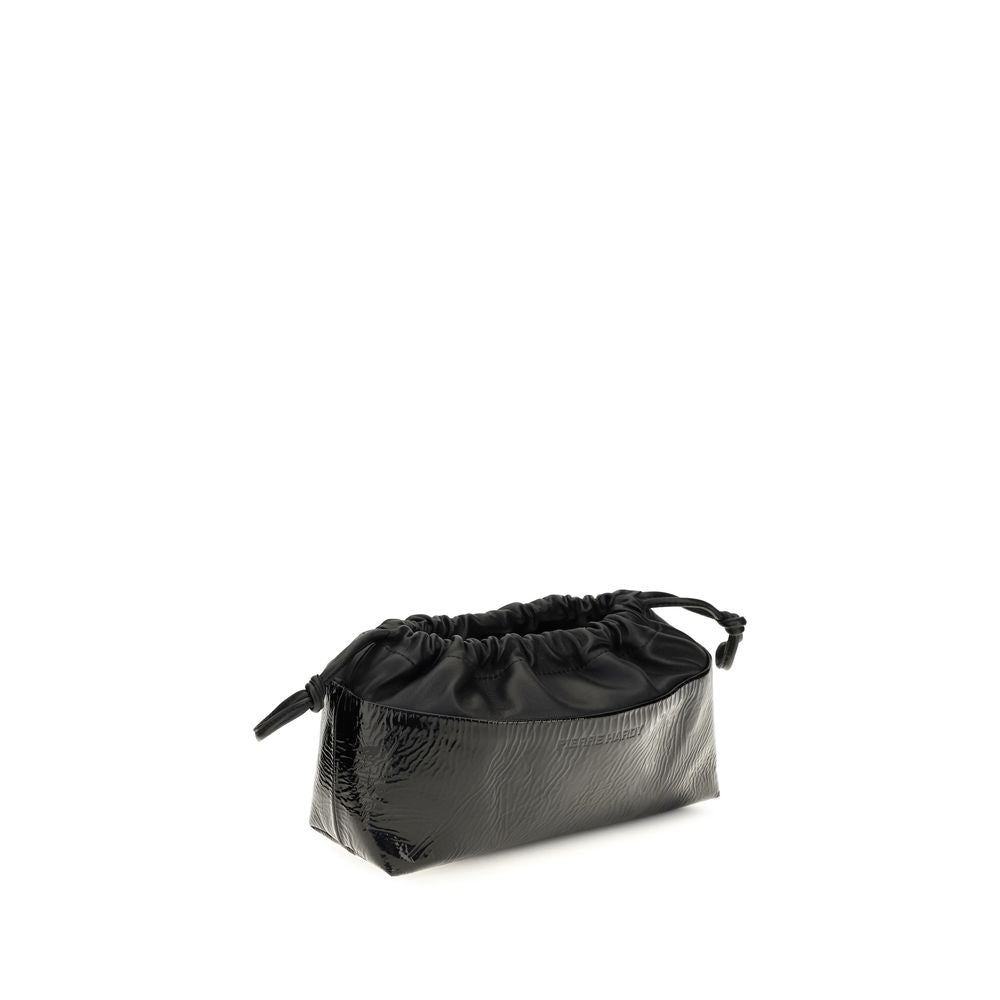 Pierre Hardy Black Calf Leather Shoulder Bag