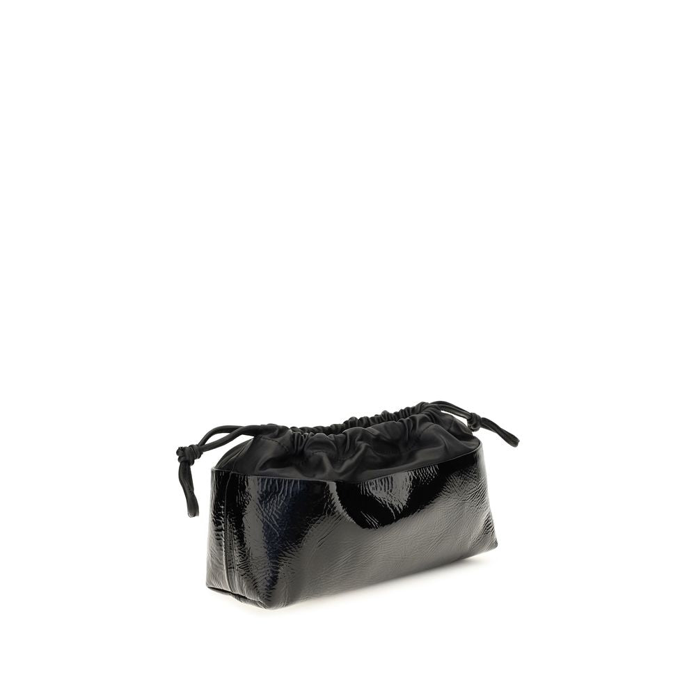 Pierre Hardy Black Calf Leather Shoulder Bag