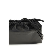 Pierre Hardy Black Calf Leather Shoulder Bag