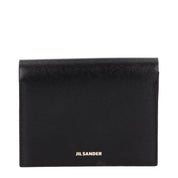 Jil Sander Black Leather Cardholder
