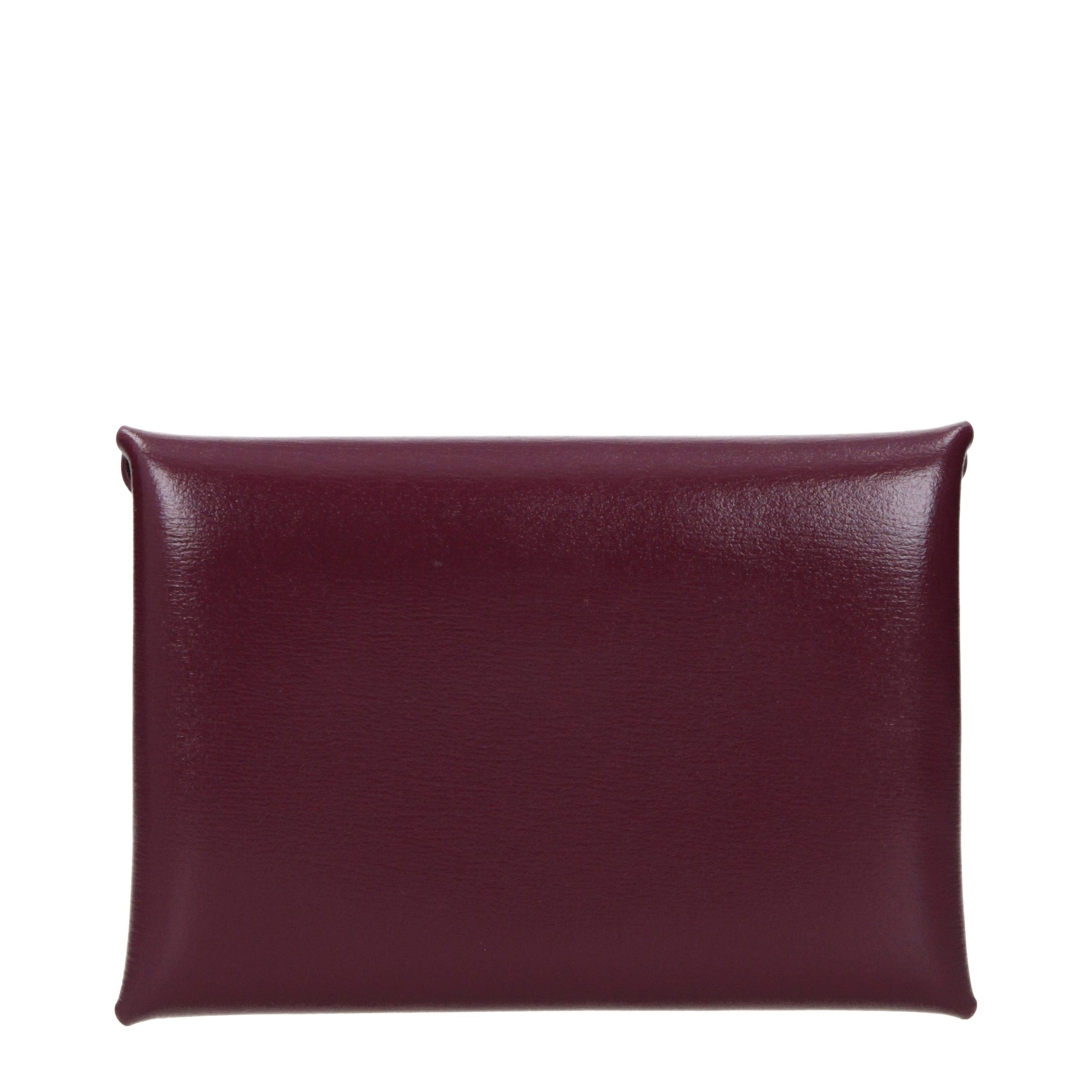 Jil Sander Red Leather Coin Purse