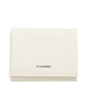 Jil Sander Beige Leather Wallet